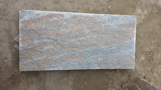 China Green Rustic Quartzite Stone Flooring Quartzite Driveway Pavers Natural Kerbstone supplier