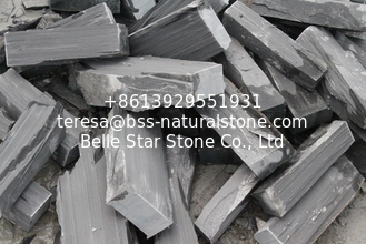 China Natural Fieldstone Black Slate Stone Veneer Slate Ledgestone &amp; Wall Cladding supplier