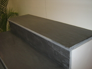 Black Slate Steps Stairs with Half Round or 1/4 Round Bullnose