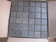 Black Slate Mosaic Wall Tile Natural Stone Mosaic Carbon Black Mosaic Pattern Floor Parquet supplier