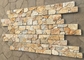 Yellow Slate Cemented Stacked Stone,Slate Z Stone Cladding,Outdoor Wall Culture Stone Panel supplier