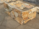 Yellow Slate Cemented Stacked Stone,Slate Z Stone Cladding,Outdoor Wall Culture Stone Panel supplier